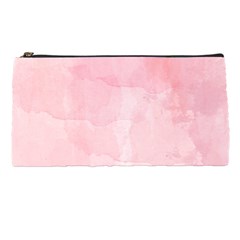 Pink Blurry Pastel Watercolour Ombre Pencil Cases by Lullaby