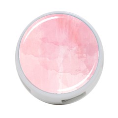 Pink Blurry Pastel Watercolour Ombre 4-port Usb Hub (one Side) by Lullaby