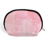 Pink blurry pastel watercolour ombre Accessory Pouch (Medium) Front