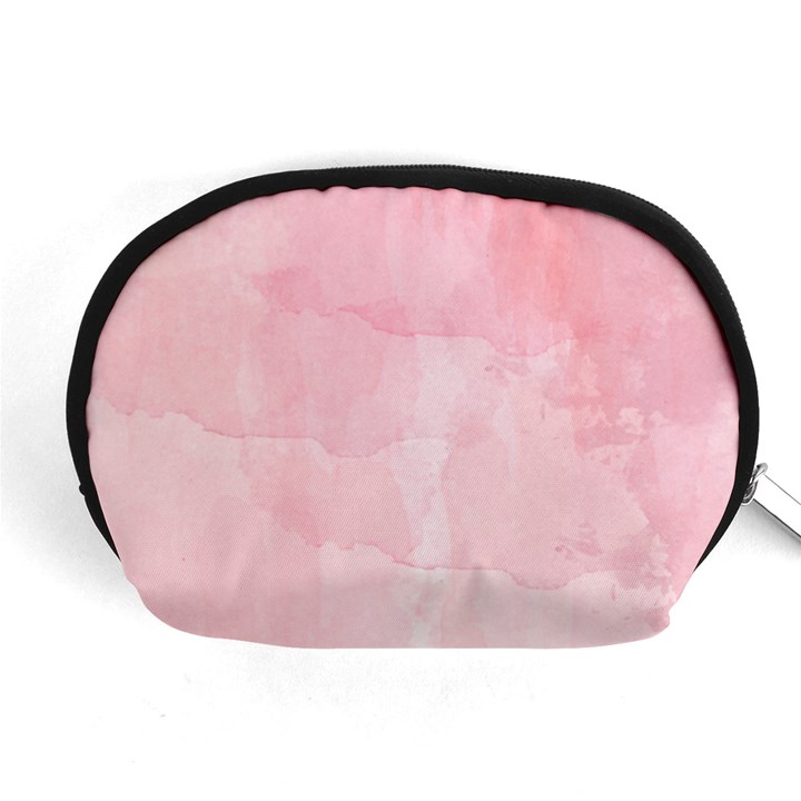 Pink blurry pastel watercolour ombre Accessory Pouch (Medium)