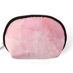 Pink blurry pastel watercolour ombre Accessory Pouch (Medium) Back