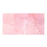 Pink blurry pastel watercolour ombre Satin Wrap Front