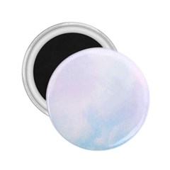 Pink Blue Blurry Pastel Watercolour Ombre 2 25  Magnets by Lullaby