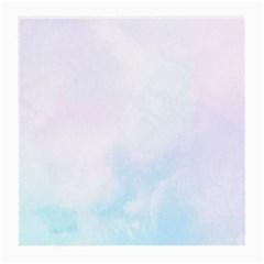 Pink Blue Blurry Pastel Watercolour Ombre Medium Glasses Cloth (2 Sides) by Lullaby