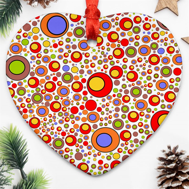 Zappwaits 77 Heart Ornament (Two Sides)