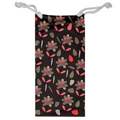 Zappwaits Flowers Jewelry Bag by zappwaits