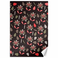 Zappwaits Flowers Canvas 12  X 18  by zappwaits