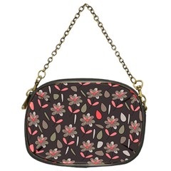 Zappwaits Flowers Chain Purse (one Side) by zappwaits