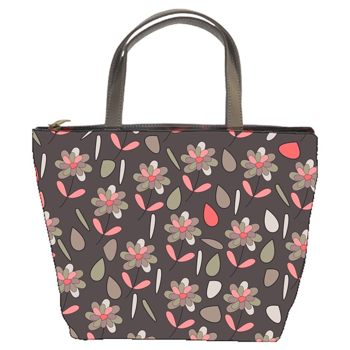 Zappwaits Flowers Bucket Bag