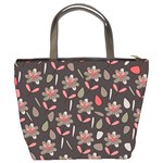 Zappwaits Flowers Bucket Bag Back