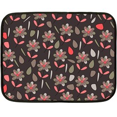 Zappwaits Flowers Double Sided Fleece Blanket (mini)  by zappwaits