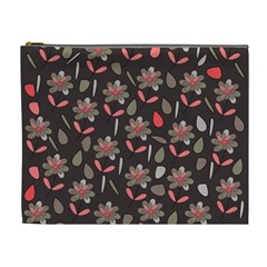 Zappwaits Flowers Cosmetic Bag (xl) by zappwaits