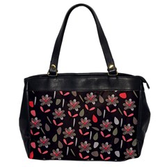 Zappwaits Flowers Oversize Office Handbag by zappwaits