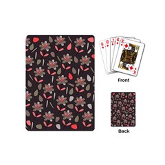 Zappwaits Flowers Playing Cards Single Design (mini) by zappwaits