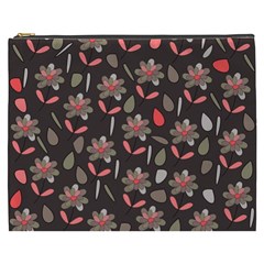 Zappwaits Flowers Cosmetic Bag (xxxl) by zappwaits