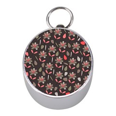 Zappwaits Flowers Mini Silver Compasses by zappwaits