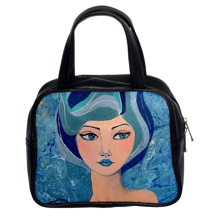 Blue Girl Classic Handbag (Two Sides)