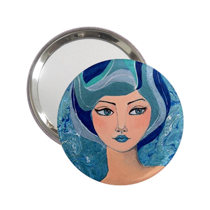 Blue Girl 2.25  Handbag Mirrors