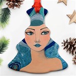 Blue Girl Ornament (Christmas Tree)  Front