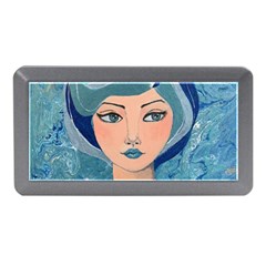 Blue Girl Memory Card Reader (mini) by CKArtCreations