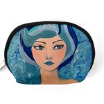 Blue Girl Accessory Pouch (Medium) Back