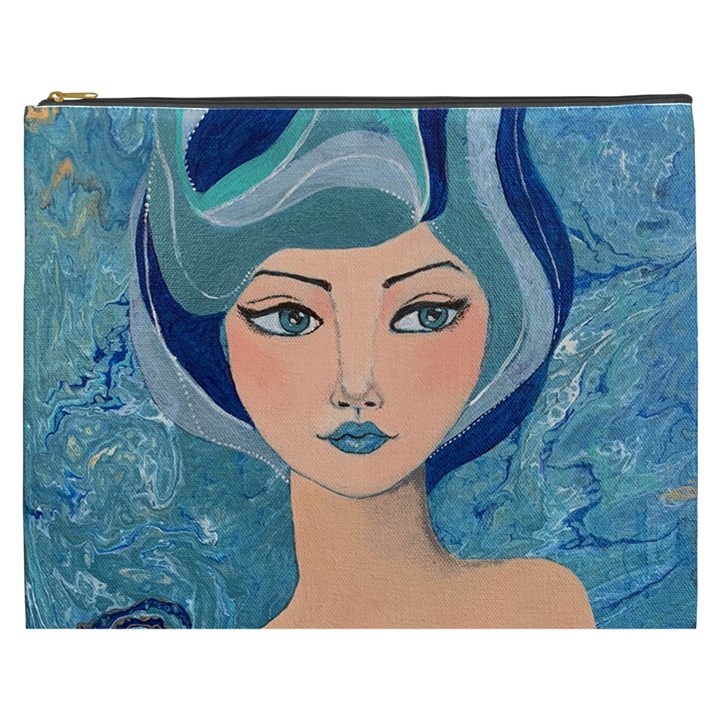 Blue Girl Cosmetic Bag (XXXL)