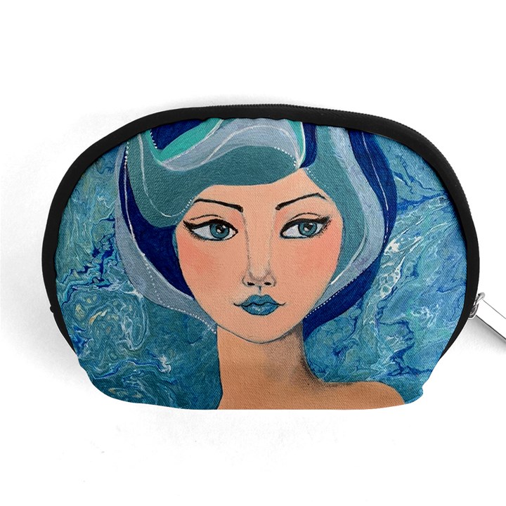 Blue Girl Accessory Pouch (Medium)