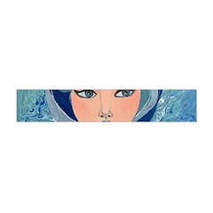 Blue Girl Flano Scarf (mini) by CKArtCreations