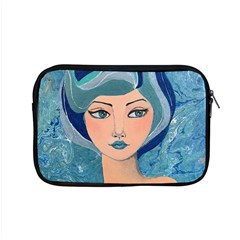 Blue Girl Apple Macbook Pro 15  Zipper Case by CKArtCreations