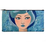 Blue Girl Pencil Cases Front