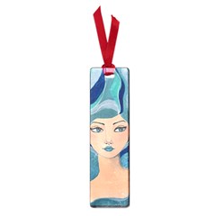 Blue Girl Small Book Marks by CKArtCreations