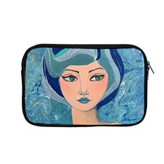 Blue Girl Apple Macbook Pro 13  Zipper Case by CKArtCreations