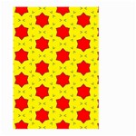 Pattern Red Star Texture Star Large Garden Flag (Two Sides) Front