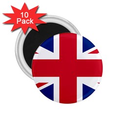 Uk Flag 2 25  Magnets (10 Pack)  by FlagGallery