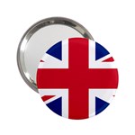 UK Flag 2.25  Handbag Mirrors Front