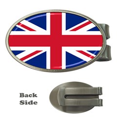 Uk Flag Money Clips (oval)  by FlagGallery