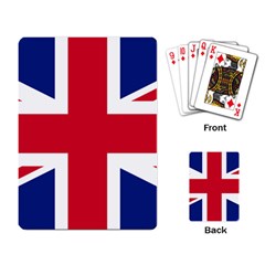 Uk Flag Playing Cards Single Design (rectangle) by FlagGallery