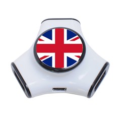 Uk Flag 3-port Usb Hub by FlagGallery