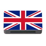 UK Flag Memory Card Reader with CF Front