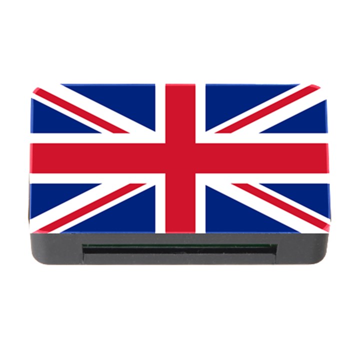 UK Flag Memory Card Reader with CF