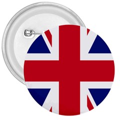 Uk Flag Union Jack 3  Buttons by FlagGallery