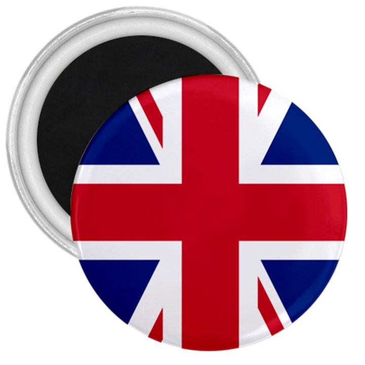 UK Flag Union Jack 3  Magnets