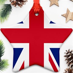 Uk Flag Union Jack Ornament (star) by FlagGallery