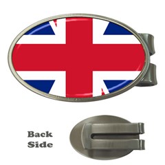 Uk Flag Union Jack Money Clips (oval)  by FlagGallery