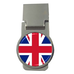 Uk Flag Union Jack Money Clips (round)  by FlagGallery