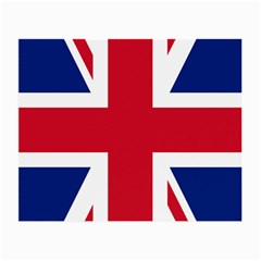 Uk Flag Union Jack Small Glasses Cloth (2 Sides) by FlagGallery