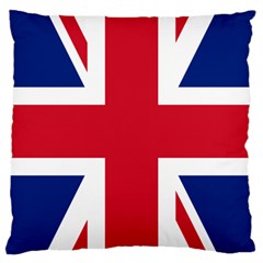 Uk Flag Union Jack Large Cushion Case (two Sides) by FlagGallery