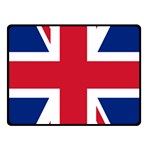 UK Flag Union Jack Double Sided Fleece Blanket (Small)  45 x34  Blanket Front