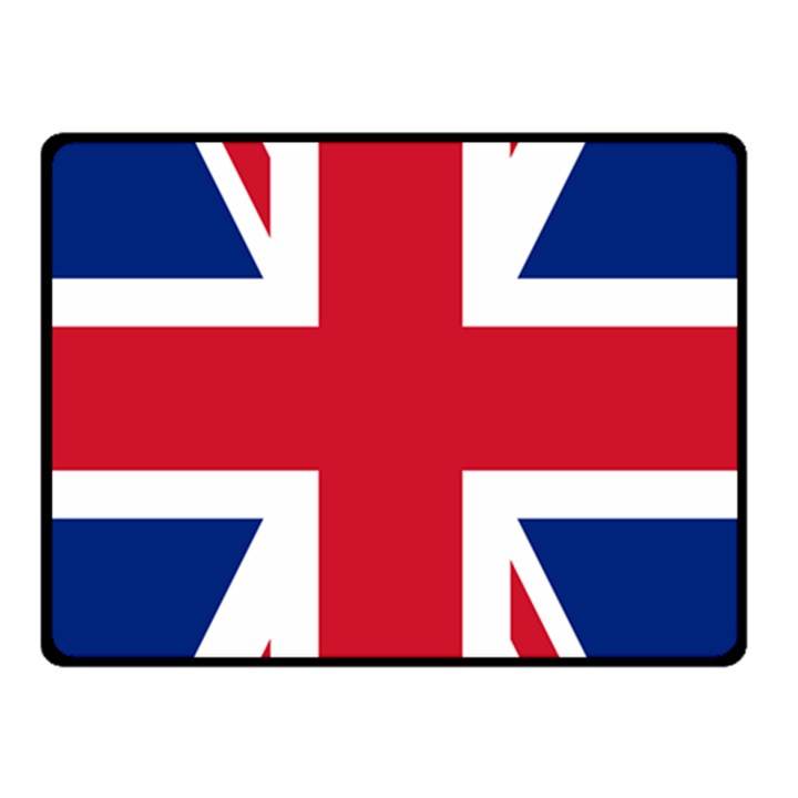 UK Flag Union Jack Double Sided Fleece Blanket (Small) 