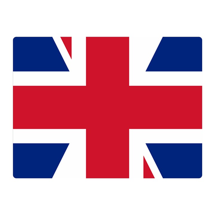 UK Flag Union Jack Double Sided Flano Blanket (Mini) 